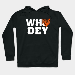 Who Dey, Cincinnati Football themed Hoodie